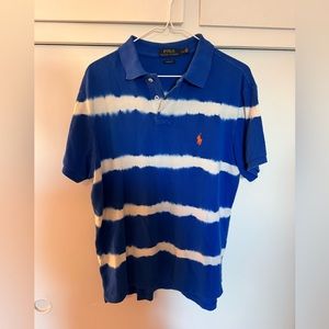 Blue polo Ralph Lauren shirt